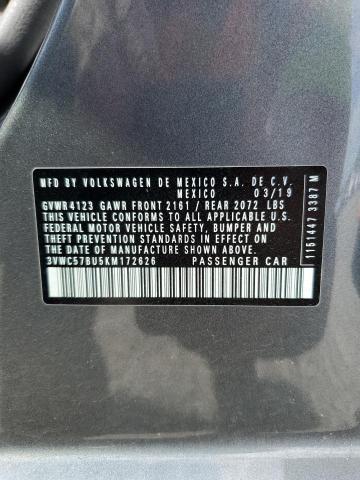 2019 VOLKSWAGEN JETTA S - 3VWC57BU5KM172626