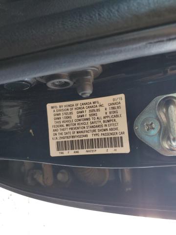 2015 HONDA CIVIC EX - 2HGFB2F89FH522449