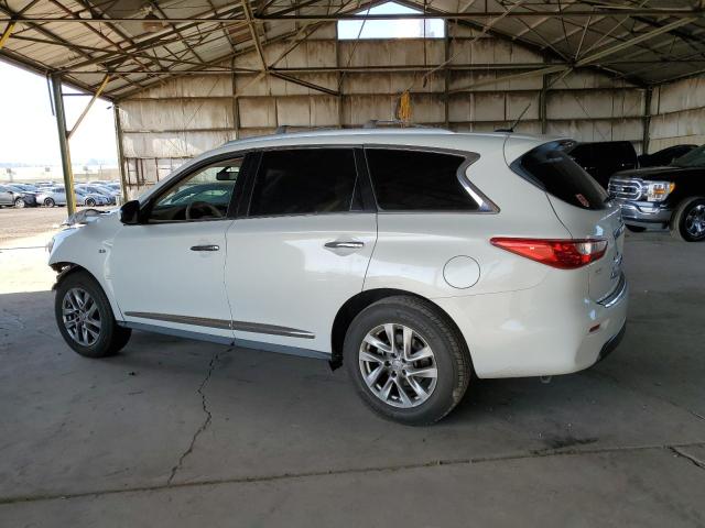 INFINITI QX60 2014 white  gas 5N1AL0MM6EC507768 photo #3