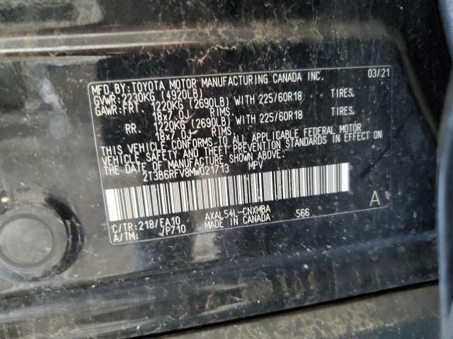 2021 TOYOTA RAV4 XLE P - 2T3B6RFV8MW021713