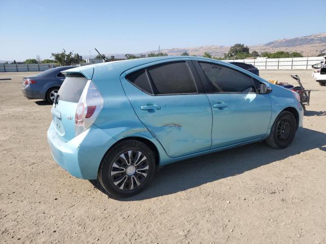 TOYOTA PRIUS C 2012 blue  hybrid engine JTDKDTB3XC1019689 photo #4
