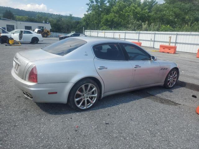 MASERATI QUATTROPOR 2007 silver sedan 4d gas ZAMFE39A770032250 photo #4