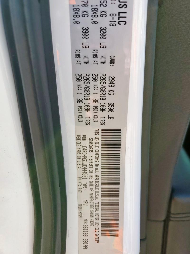 2018 DODGE DURANGO SX 1C4RDHAG1JC444901