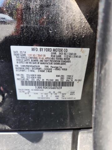2014 LINCOLN MKS - 1LNHL9DK5EG607659