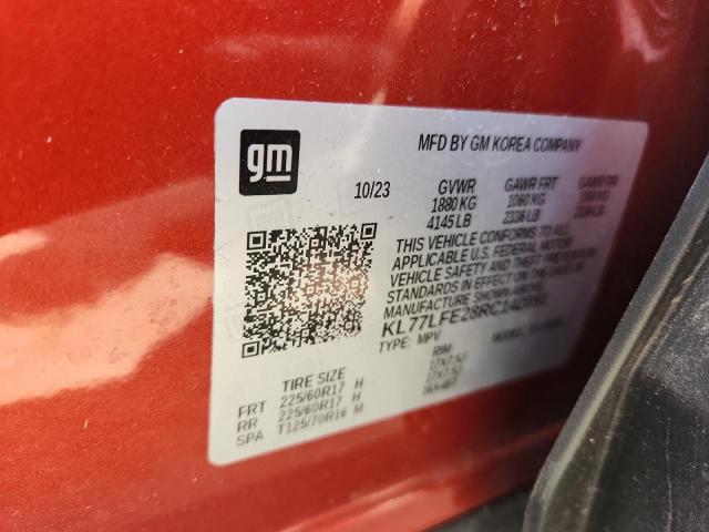 2024 CHEVROLET TRAX LS KL77LFE28RC142091