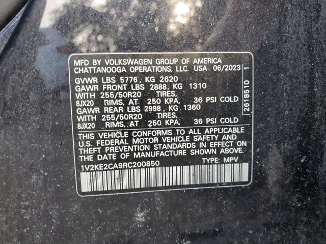 2024 VOLKSWAGEN ATLAS CROS 1V2KE2CA9RC200850