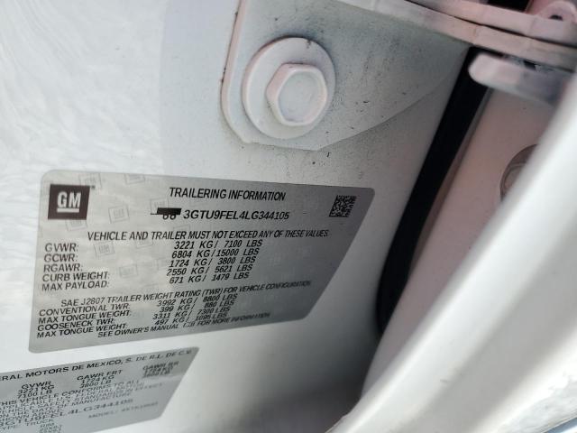 2020 GMC SIERRA K15 3GTU9FEL4LG344105