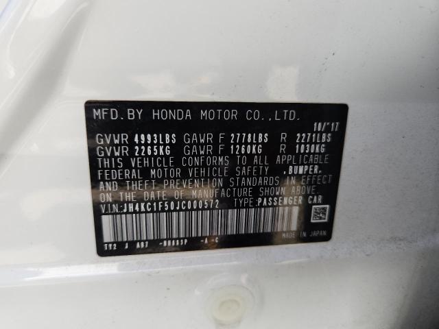 2018 ACURA RLX TECH JH4KC1F50JC000572