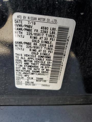 2020 NISSAN ROGUE S - JN8AT2MT1LW005211