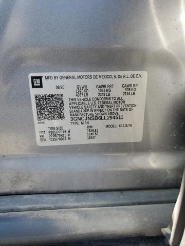 2020 CHEVROLET TRAX LS - 3GNCJNSB6LL294511