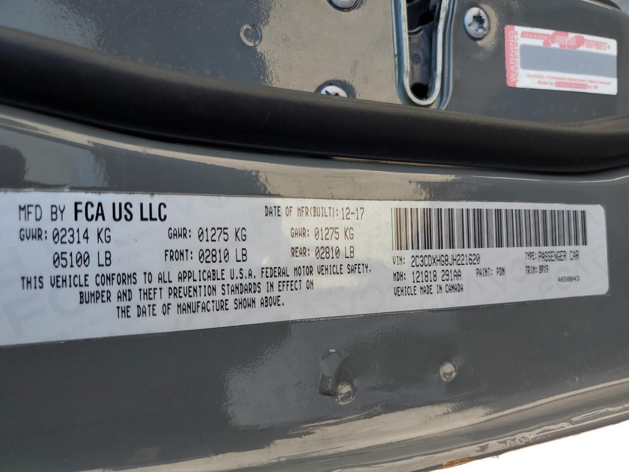 DODGE CHARGER SXT PLUS