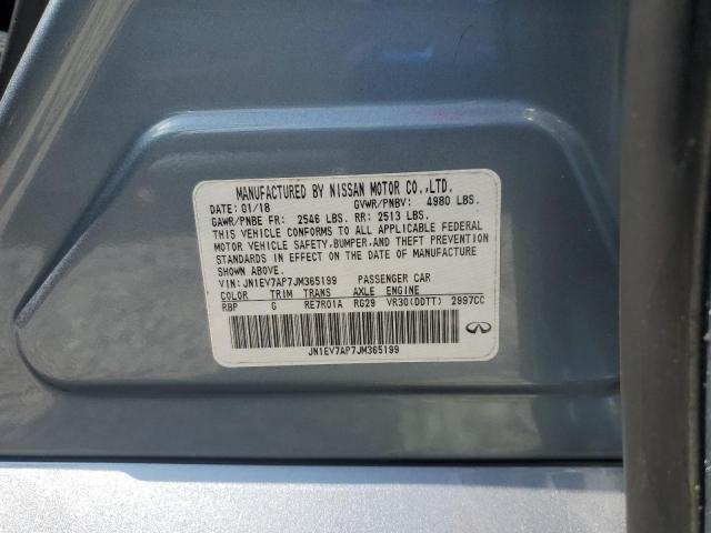 2018 INFINITI Q50 LUXE JN1EV7AP7JM365199