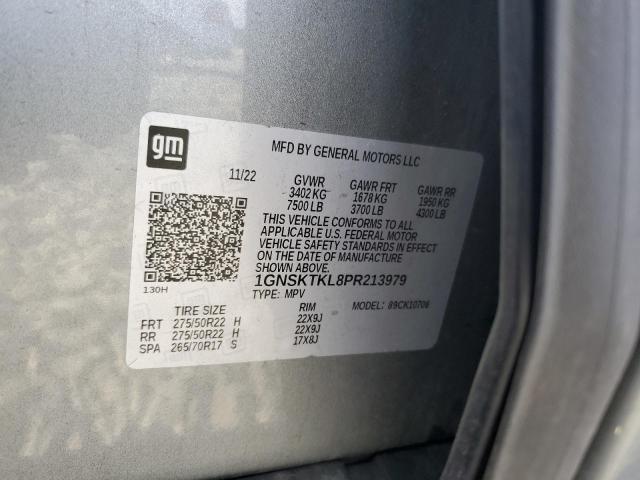 2023 CHEVROLET TAHOE K150 1GNSKTKL8PR213979