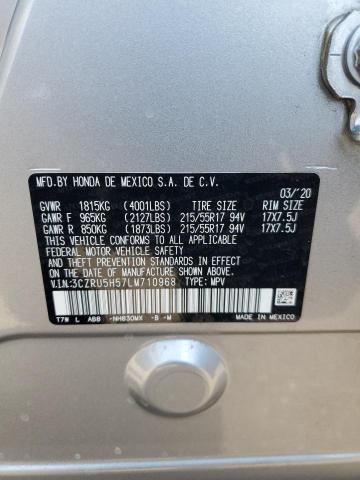 2020 HONDA HR-V EX 3CZRU5H57LM710968