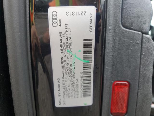 2021 AUDI A5 PREMIUM 45 #3260561075