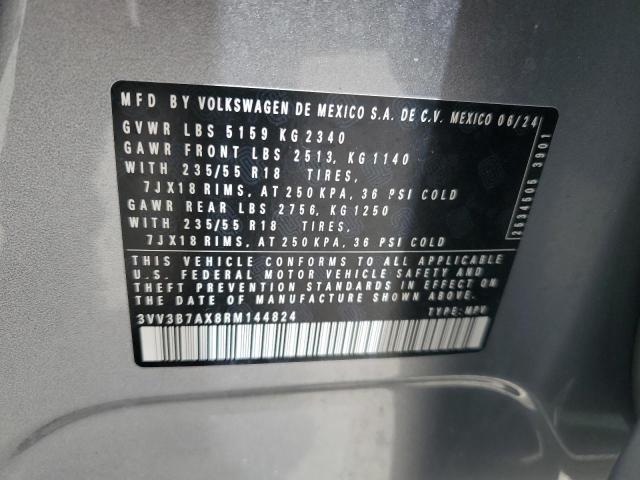 2024 VOLKSWAGEN TIGUAN SE 3VV3B7AX8RM144824