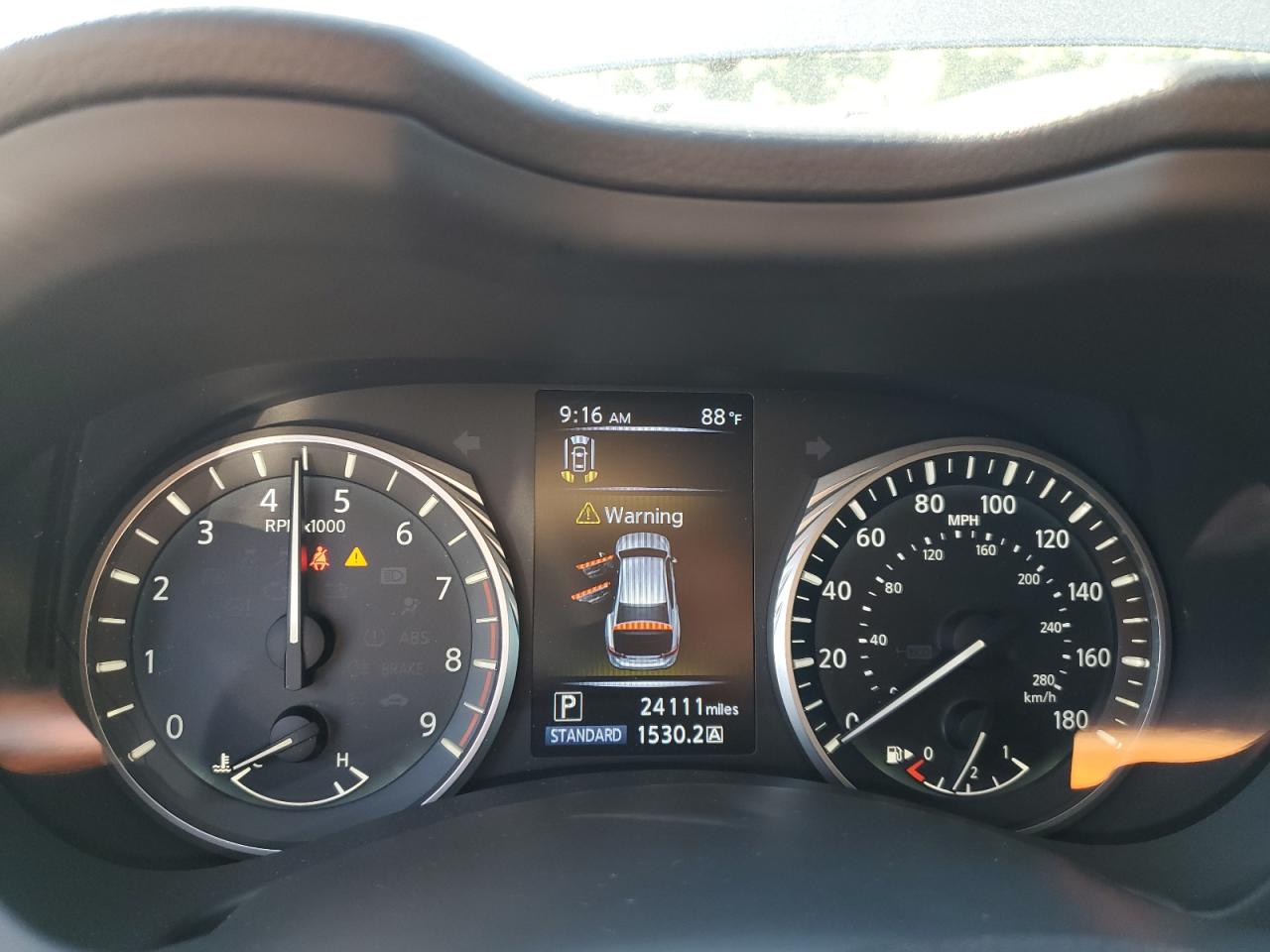 INFINITI Q50 SENSORY