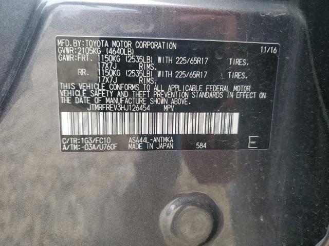 2017 TOYOTA RAV4 XLE JTMRFREV3HJ126454