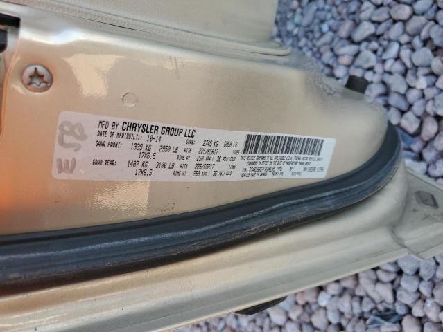 2015 DODGE GRAND CARAVAN SE 2C4RDGBG7FR600205