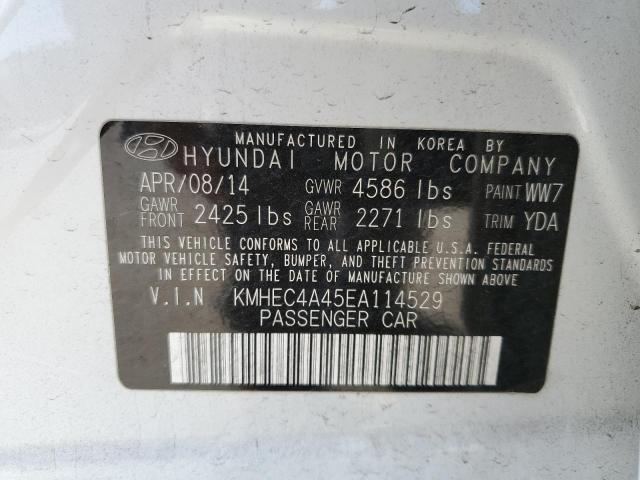 KMHEC4A45EA114529 2014 HYUNDAI SONATA