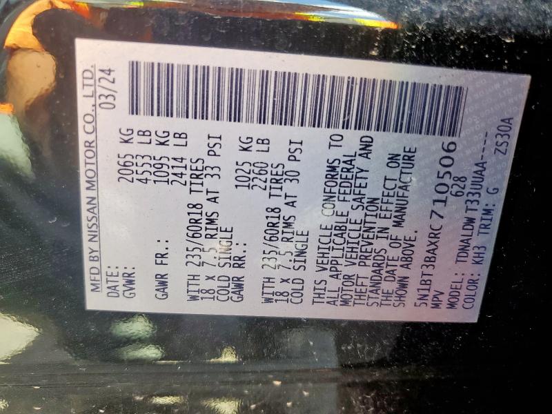 2024 NISSAN ROGUE SV #3284139561