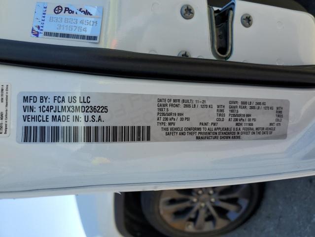 2021 JEEP CHEROKEE L 1C4PJLMX3MD236225