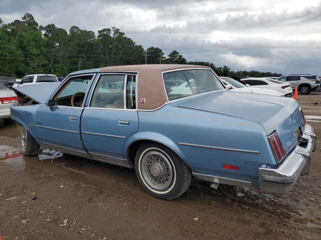 OLDSMOBILE CUTLASS SU 1986 blue  gas 1G3GM69Y5GR352124 photo #3