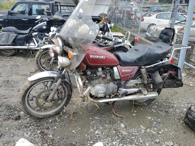 SUZUKI GS450 T 1982 red road/str gas JS1GL52A1C2101902 photo #4