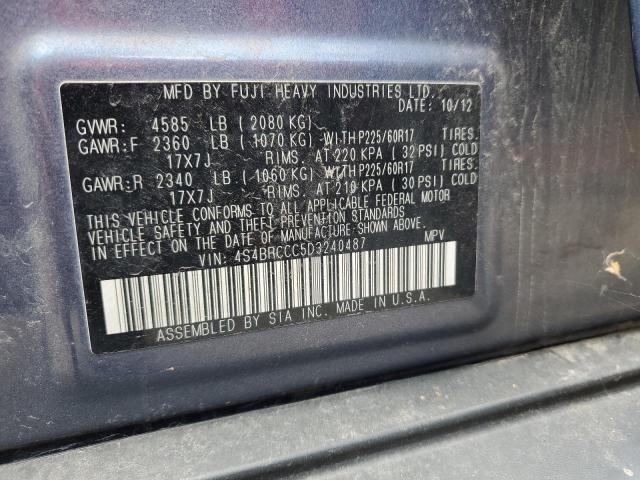 2013 SUBARU OUTBACK 2. - 4S4BRCCC5D3240487