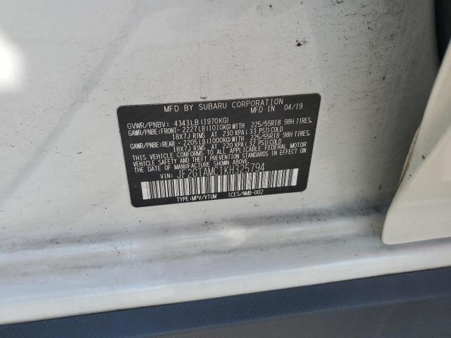 2019 SUBARU CROSSTREK JF2GTAMC1KH325794