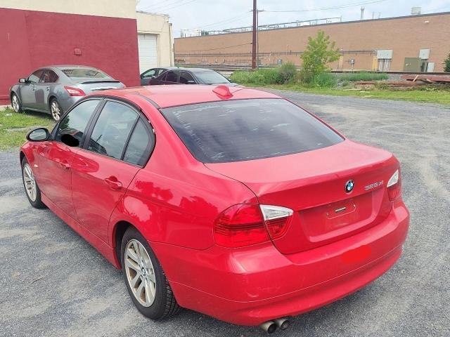 BMW 328 XI 2007 red sedan 4d gas WBAVC93507K031656 photo #4