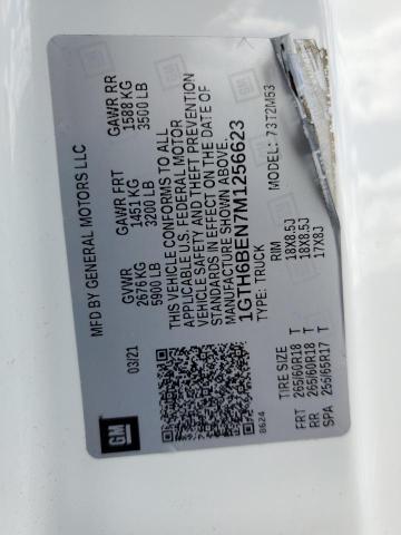 2021 GMC CANYON ELE 1GTH6BEN7M1256623