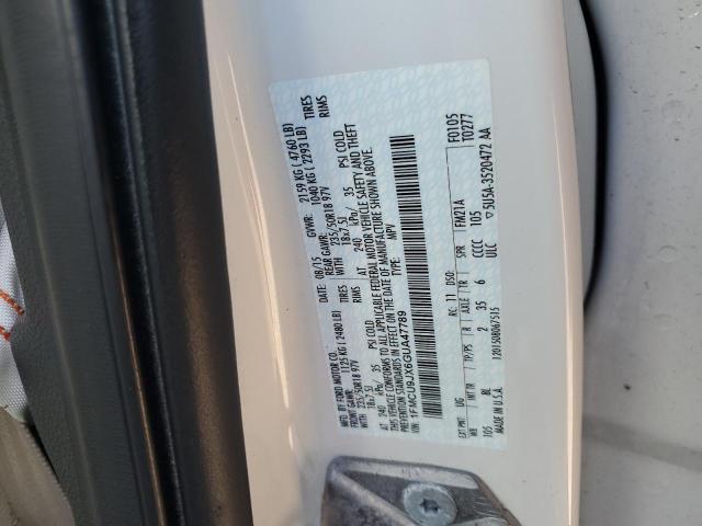 2016 FORD ESCAPE TIT - 1FMCU9JX6GUA47789