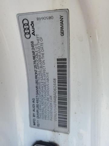2011 AUDI S5 PRESTIG - WAUVVAFR4BA062448