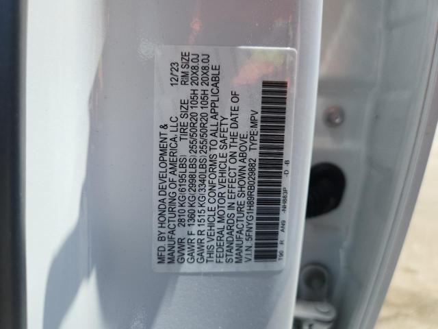 2024 HONDA PILOT ELIT 5FNYG1H89RB029882