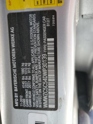 2013 MINI COOPER S C - WMWZC5C54DWP30139