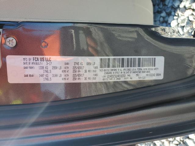 2017 DODGE GRAND CARA 2C4RDGCG2HR735562