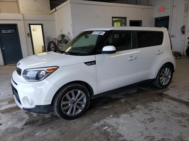 KIA SOUL + 2017 white  gas KNDJP3A57H7425696 photo #1