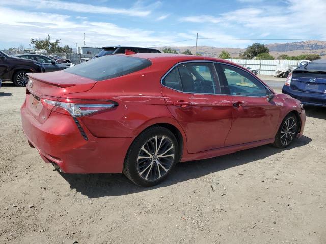 TOYOTA CAMRY L 2019 red  gas 4T1B11HK6KU236516 photo #4