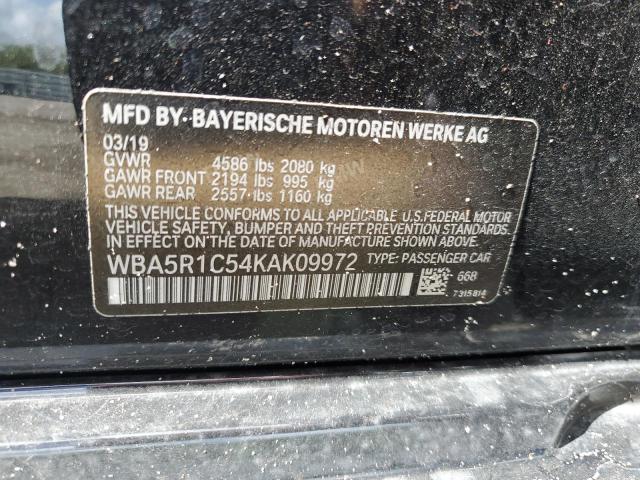 2019 BMW 330I WBA5R1C54KAK09972