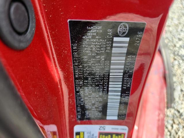 2025 TOYOTA CAMRY XSE - 4T1DAACK0SU078030