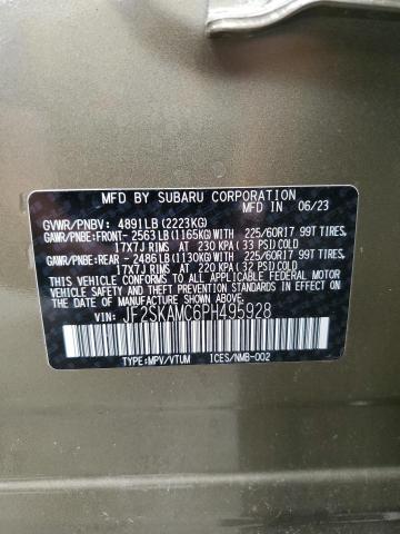 2023 SUBARU FORESTER W JF2SKAMC6PH495928