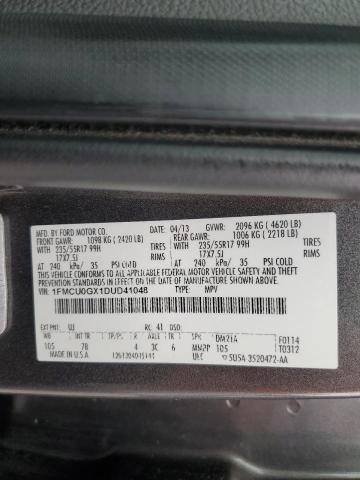 2013 FORD ESCAPE SE #3206266181