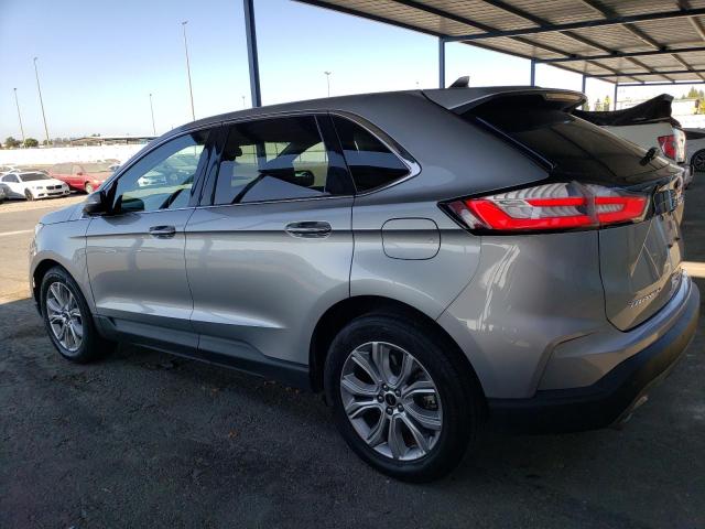 FORD EDGE TITAN 2023 silver  gas 2FMPK4K96PBA59165 photo #3
