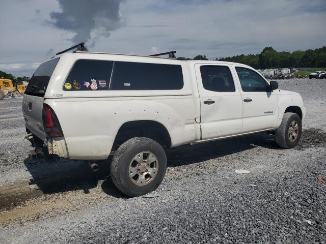 TOYOTA TACOMA DOU 2006 white crew pic gas 5TEKU72N46Z172474 photo #4
