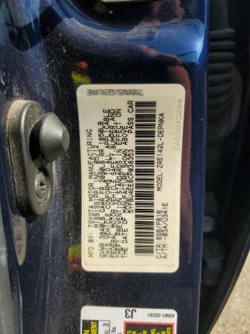 2012 TOYOTA COROLLA BA - 5YFBU4EE8CP038353