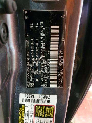 2018 TOYOTA SEQUOIA SR 5TDZY5G15JS070829