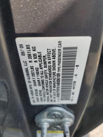 2010 HONDA ACCORD EXL - 5KBCP3F81AB006109