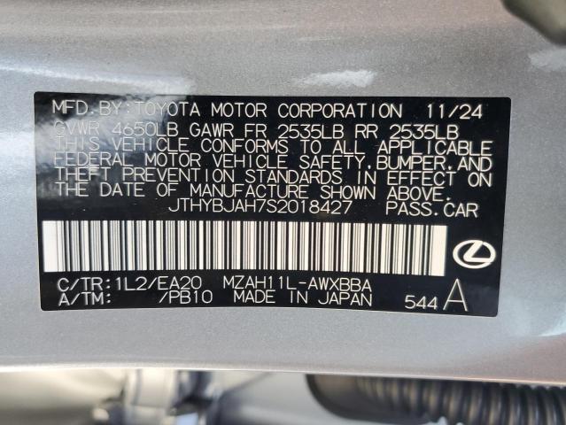 2025 LEXUS UX 300H BA JTHYBJAH7S2018427