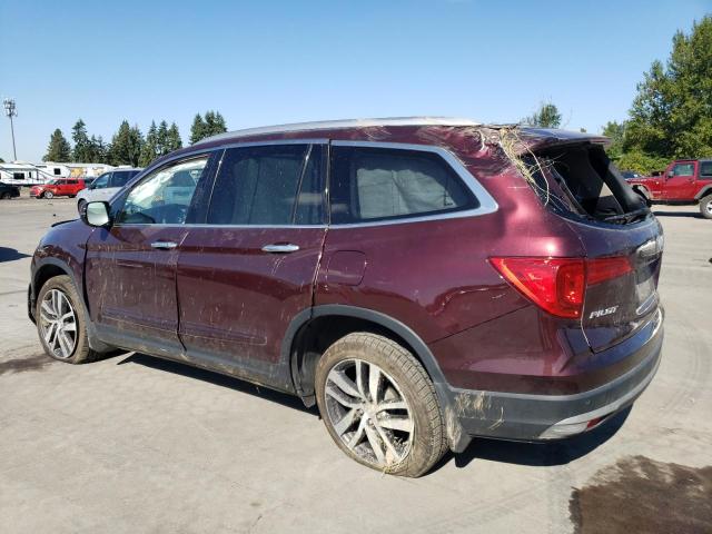 2017 HONDA PILOT ELITE 5FNYF6H09HB086883